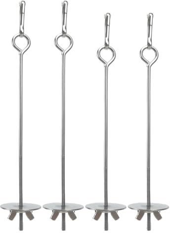 4 Pièces Perroquet Brochette Mangeoire, Support de Nourriture de Perroquet, Porte Fruits Perroquet, Brochette D'oiseau en Acier Inoxydable, pour Jouet de Recherche de Nourriture D'oiseau de Perroquet