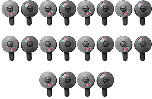 20 Stücke Öffentliche Toilette Türverriegelung Rot Rot Grün Indikator Knob Lock