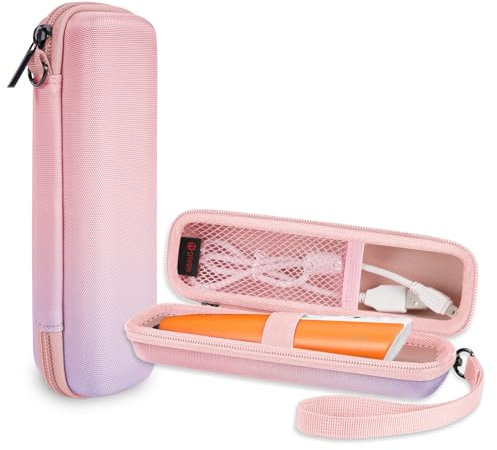 SITHON Tasche für Ravensburger Tiptoi 00110/00113/ 00806/00801/ 00700 Starter-Set Stift, Tragetasche Hülle mit Handschlaufe, Stoßfest Tasche für Tiptoi Stift (Nur Tasche), (Rosa Ombre)