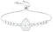 Linawe Armband Damen Silber Tennisarmband Schmuck, Armbänder Armreif Edelstein Diamant Armband Set, Brautschmuck Trauzeugin Armband Jewelry, Damenarmband Armkette Bracelet