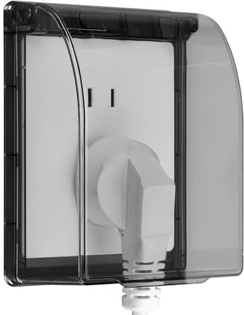 Outlet Waterproof Cover - Electric Outlet Adhesive Cover Waterproof - Safety Outlet Protector Dust Covers for Home Improvement for Kitchen, Dining Room