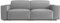 Imebel Sofa Lucas - Moderne Modulare Couch - Elegante Couch für das Wohnzimmer - Bequemes Sofa mit Bettkasten - 3 Sitzer mit Bettfunktion 204x102x70cm