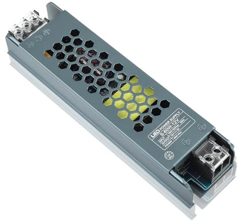 EPLZON 12 V DC 60 W LED Alimentación, 5A Transformer de Voltaje Constante para Tira Led, Neón o Neón o Luces LED de Baja Tensión