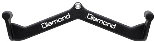Diamond 【Power Grip Griffe (31 – 80 cm) und Rack Griffe für Klimmzüge und Rudern, rutschfest, Fitnessstudio/Heimgymnastik, neutraler Griff / Boden, Rücken, Schultern, Bizeps