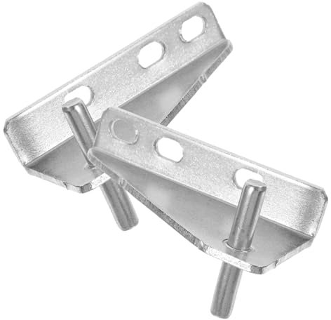 Veemoon 2piezas Bisagra De Refrigerador De Acero Inoxidable Bisagra Profesional Para Puerta De Congelador Accesorio De Repuesto Para Nevera Para Reparaciones Cocina