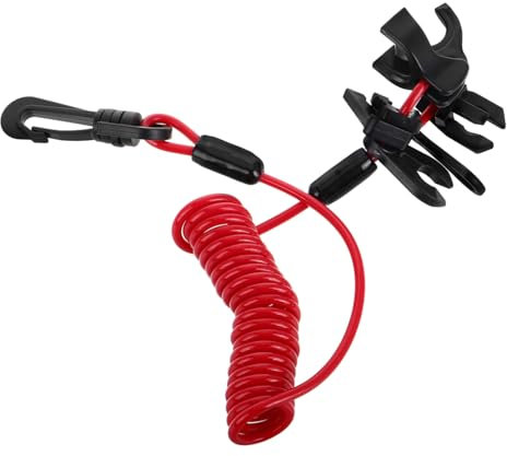 MUELODSIC Außenbordmotorgurte Mit Haken Handgelenk Passend Für Viele Geländefahrzeuge Husky Ratschengurte Bootssicherheitsband Mit Zurrgurten Mit Schnallen Nylonseil Rot