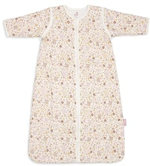 Jollein Baby Sleeping Bag - 70 cm - Cotton - 2.5 to 3.5 TOG - Detachable Sleeves - Oeko-TEX Certified - Baby Sleeping Bag - Winter Sleeping Bag - Also for Spring & Autumn - Flower Fairies Print