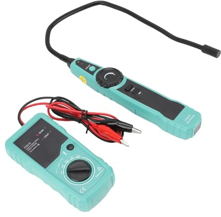 Fafeicy Cable Locator Wire Tracer Underground Wire Detector for Buried Cable Detection Electrical Tracing Network Finder with Deep Detection Up to 2 Meters