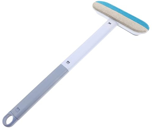 ROMISBABA Cepillo Quitapelos para Mascotas de Alta Eficiencia, Removedor de Pelo para Perros y Gatos en Alfombras, Ropa y Muebles, Cepillo para Pelo Resistente en Color Gris Azulado