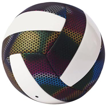 Glow Volleyball – Reflektierender, Leuchtender Outdoor-Ball, Langlebiges, Leuchtendes Sportgerät Im LED-Stil Für Training | Nachtspiel--Pool-Volleyball Für Kinder, Teenager Und Erwachsene Nutzen