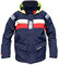 crazy4sailing Herren Segeljacke Bergen Offshore Funktionsjacke Ölzeug, Farbe:Navy/Red/White, Größe:S