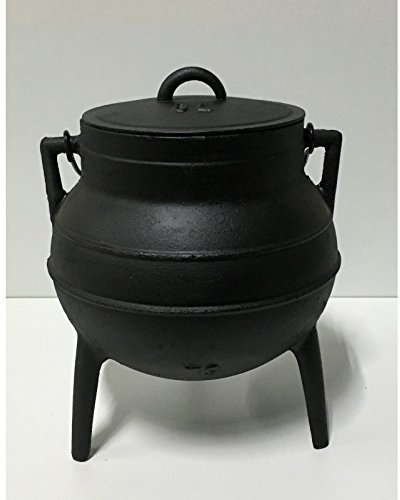 COMPAÑIA INDUSTRIAL DE FUNDICION POTE DE HIERRO FUNDIDO GALLEGO (6 LITROS) NEGRO SIN REVESTIMIENTO 30 KG