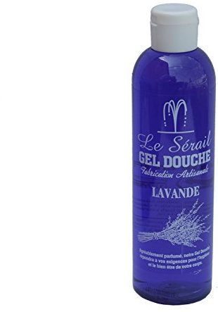 Gel-Douche 250 ml senteur Lavande à base de savon de Marseille, concentré et doux, agréablement parfumé avec des senteurs raffinées. Livraison gratuite