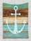 YISUMEI Decke 125x150 cm Kuscheldecken Sanft Flanell Weich Fleecedecke Bettüberwurf Nautische Dekor Anker