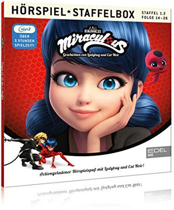 Miraculous - Geschichten von Ladybug & Cat Noir - mp3-Staffelbox 1.2 - Das Original-Hörspiel zur TV-Serie (Folgen 14 - 26)
