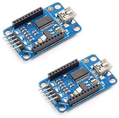 Hailege 2pcs Xbee Adaptador Xbee USB Adaptador FT232RL USB a Adaptador Serial para XBEE