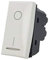 Interruptor bipolar 2P 16A 0-1, compatible con Bticino Axolute (blanco)
