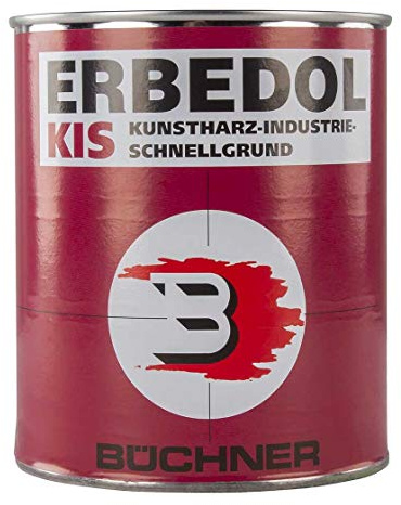 Erbedol | Grundierung | graugrün | SL7760 | 0,75 l | Lack | Schnellgrund | Metallbau | Rostschutz | Grundierung | Kunstharzlack | Büchner | Industrie | Landmaschinenlack | deckend | stoßfest