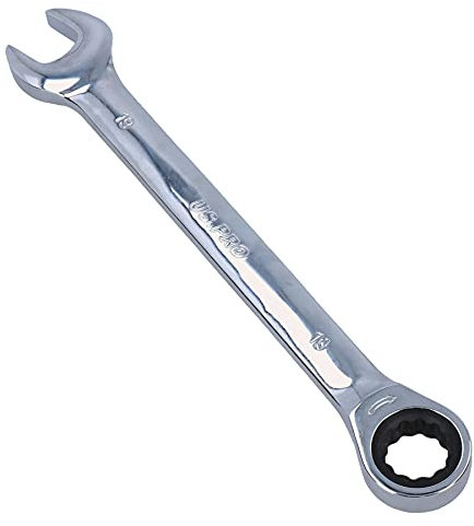 AB Tools-US Pro 19mm Metric MM Combination Gear Ratchet Spanner Wrench 72 Teeth