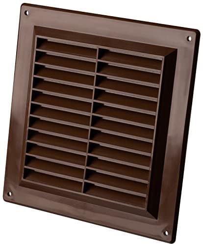 150x150mm Marrone Griglia di Ventilazione in Plastica - Griglie D'Aerazione