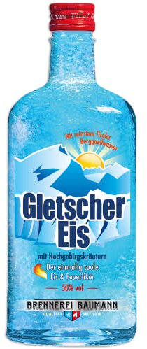 Brennerei Baumann - Gletscher Eis - Eis & Feuerlikör (1 x 0.35 l)