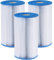 Macaberry Lot de 3 cartouches filtrantes de rechange de type B pour piscine Intex 29005E Easy Set pour pompe hors-sol Bestway 2500 GPH