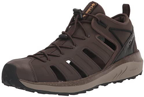 Columbia Homme Trailstorm H20 Sandale de Sport, Cordovan Noir, 45 EU