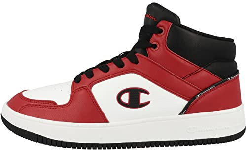 Champion Rebound 2.0 MID Herren Sneaker S21907-CHA-WW014 weiß/schwarz/grau