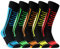 CityComfort Skisocken Set Kinder Wintersocken Snowboard Warme Thermo Funktionssocken Wintersport 5er oder 2er Pack 3-9 Jahren (27-31 EU, Schwarz-5 Pack)