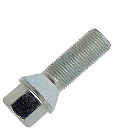 1x Bulloni delle ruote conici M12x1,25 28mm compatibile con Alfa 145 146 147 155 156 164 4C GIULIETTA GT GTV MITO SPIDER