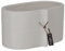 KADAX Portavaso in Ceramica, 2 Colori, per Fiori e Draghi, Violette (Grigio, 22 x 12 cm)