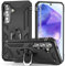 Custodia per Samsung Galaxy A55 5G Case,[girevole magnetico supporto] TPU Cover,Antigraffio, Antiscivolo, Antiurto per Samsung A55 6.6 inch Cover (Nero)