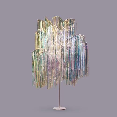 EDG Enzo De Gasperi Albero LED Frange 960 Microled H 180 Cm D 140 Cm Natural