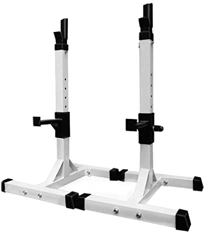 GIGBIRD Squat Rack Squat Rack Langhantel Rack Verstellbarer Dip-Ständer Freihantel-Racks Squat Rack Gewicht Verstellbarer Hebeständer Langhantel Heim-Fitnessstudio-Ausrüstung P