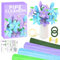 ZEIZHUBN 300 Pezzi Scovolini Colorati per Lavoretti, 3 Colori Scovolini Colorati Set di Ciniglia, DIY Pipe Cleaner con Steli di Fiori Pistilli Fai da Te Decorativi Artigianali (Viola)