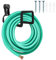 MUETKNYE Garden Hose Holder - Heavy Duty Metal Hanger Wall Mount, Water Hose Holder for Outside Yard, Water Hose Reel, Hose Rack, Hose Hook