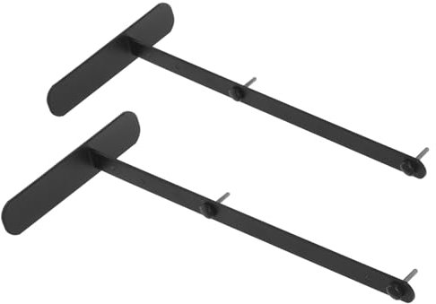 STOBOK 2 Stück Perfboard Klammern Peg Board Ständer Gaming Schreibtisch Mit Pegboard Gaming Pegboard Kleines Peg Board Pegboard Für Schreibtisch Pegboard Display Schreibtisch