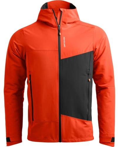YPSILANTI SECEDA SOFTSHELL JACKET M C: hot orange - S: L