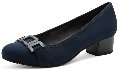 Jana Damen Pumps Kleiner Absatz Vegan