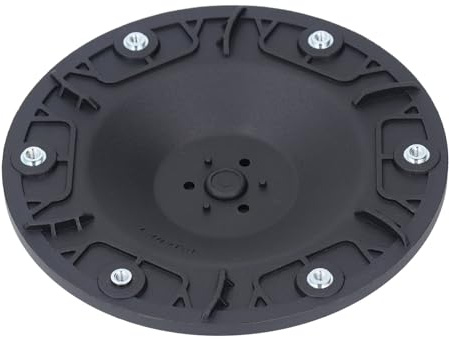 plplaaoo Roboter -Rasenmäherscheibe 6 Öffnen M4 -Gewinde Nylon Ersatzradplatte Platte für Worx Landoid M500 M700 M1000 Yardforce Powerworks Ferrex Scheppch Kress Kress