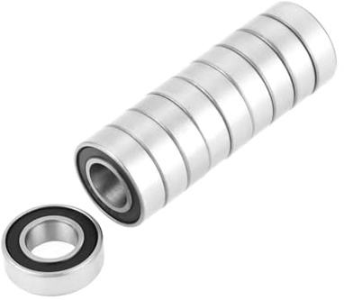 ERYUE 688-2RS Kugellager mit Gummidichtung für Kleine Hobbyprojekte. 10 Metalllager für Welle/Stange 5 Mm