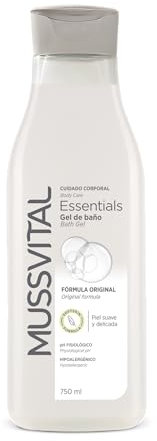 MUSSVITAL Essentials, Gel de Baño, Original, 750 ml