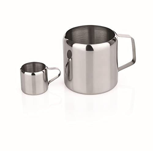 Milchgießer 0,03 ltr. Milch Kanne Milchkanne Milchkännchen Chromnickelstahl