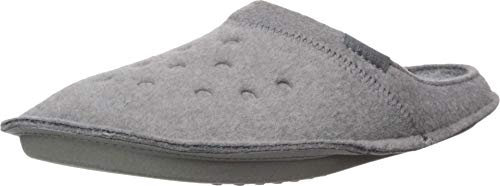 Crocs Classic Slipper, Unisex-Erwachsene Flache Hausschuhe, Grau (Charcoal/Charcoal 00q), 37/38 EU