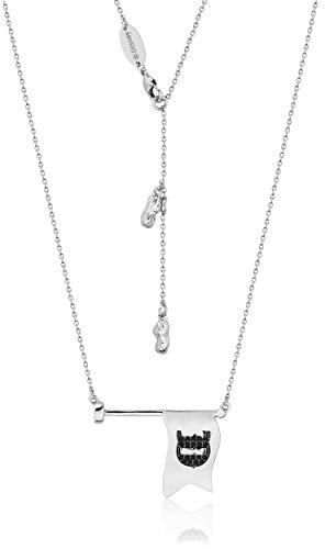 Goebel CK Disney Flagge Kette, Weißgold, Couture Kingdom Dumbo, Weißgold plattiert, 45 cm, 12101381