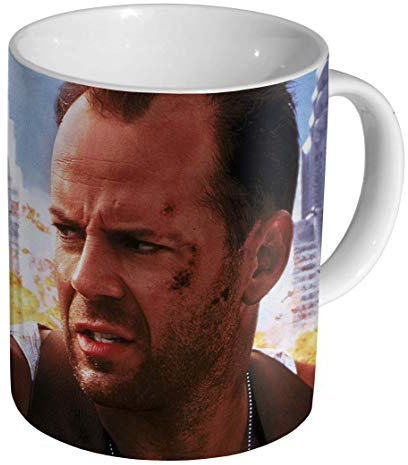 Die Hard Bruce Willis Keramik-Kaffeetasse