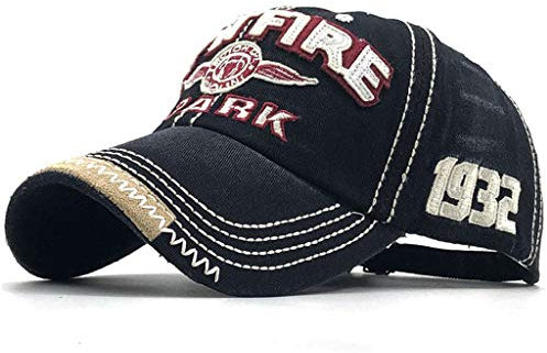 CheChury Baseball Kappe Basecap Unisex einstellbare Retro Baseball Hut Freizeit Cap modischste Cotton Cap Schreiben Outdoor Hut für Herren und Damen