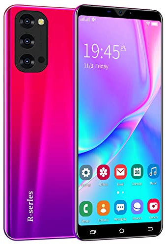 NeoMan Reno4 Smartphone, écran 5.5”, Android, téléphone portable à double SIM, Quad-Core 4 Go ROM, double caméra, Bluetooth, GPS, Wi-Fi, rose