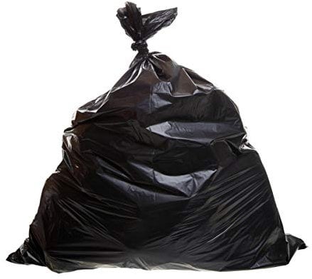 Lot de 250 sacs poubelle 120 litres Noir 70 x 110 cm Sacs poubelle solides 25 µm Sacs poubelle (250)