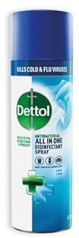 Dettol All in One Disinfectant Spray Linen 500ml (Pack of 6) 3132903